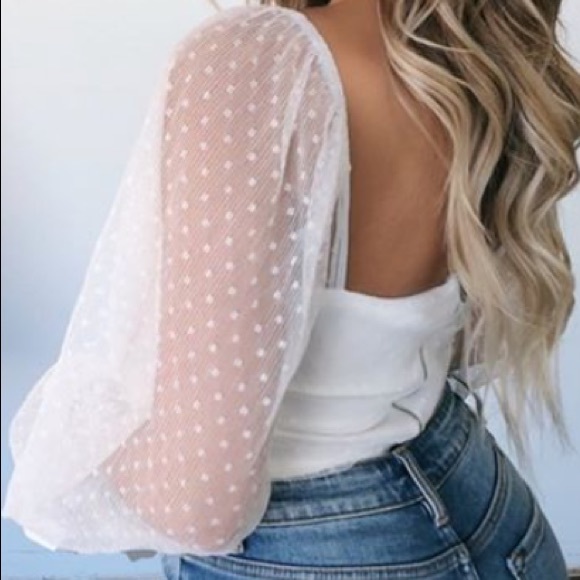 🔥⚡️Long Sleeve Cute Top 👚✨💥 - Picture 3 of 3